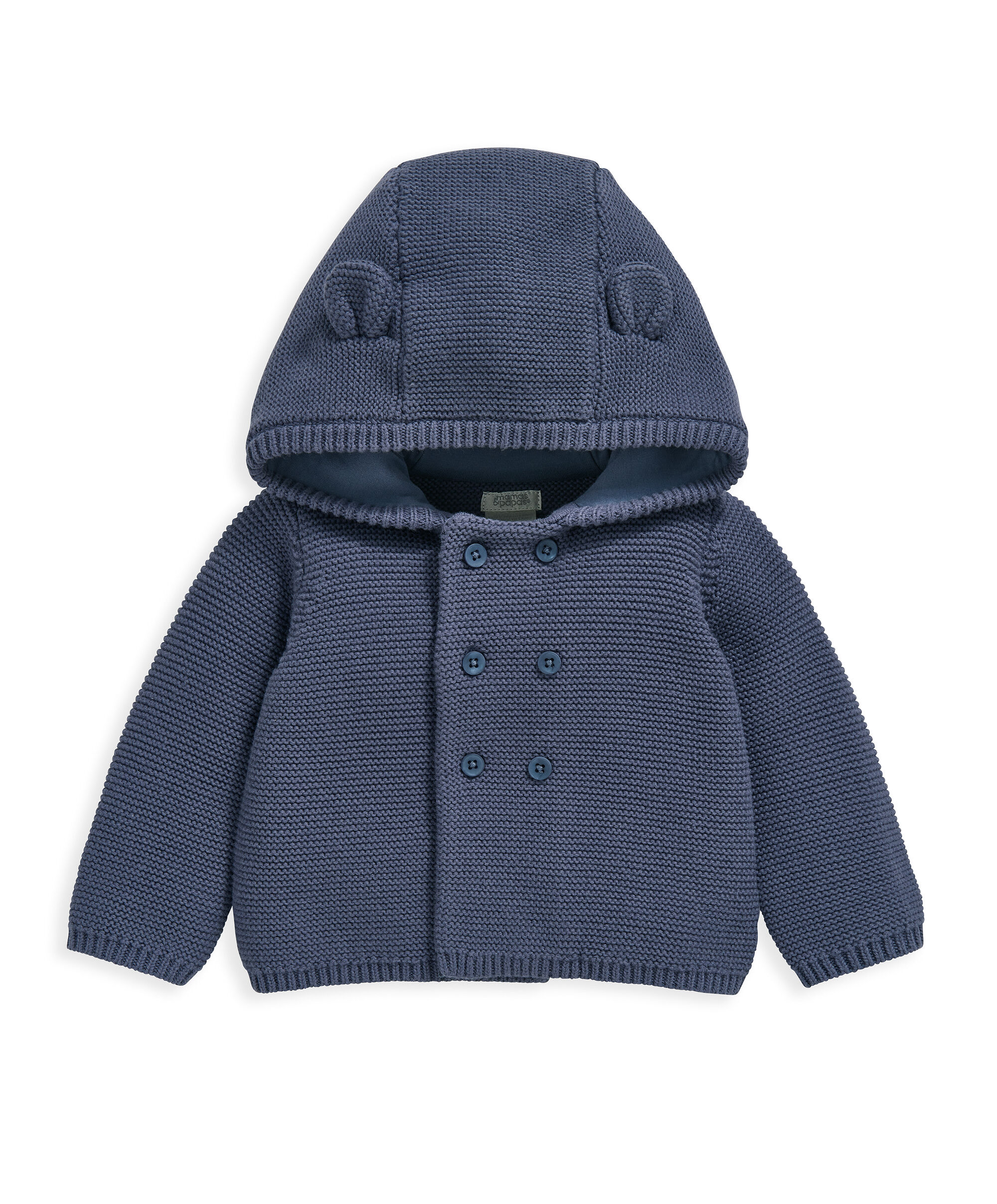 Hooded Knit Cardigan image number 1