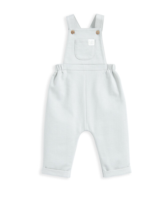 Bodysuit & Jersey Dungarees Outfit Set - Green image number 4