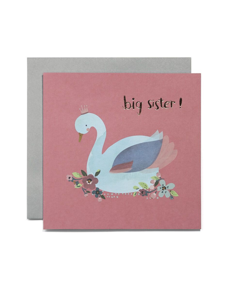 Big Sister Blank Greetings Card image number 1