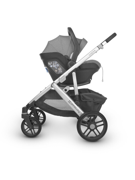 Uppababy MESA i Size Infant Car Seat Jordan Charcoal melange