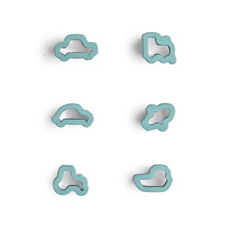 Fruit Cutters - Vehicles (Set of 6)