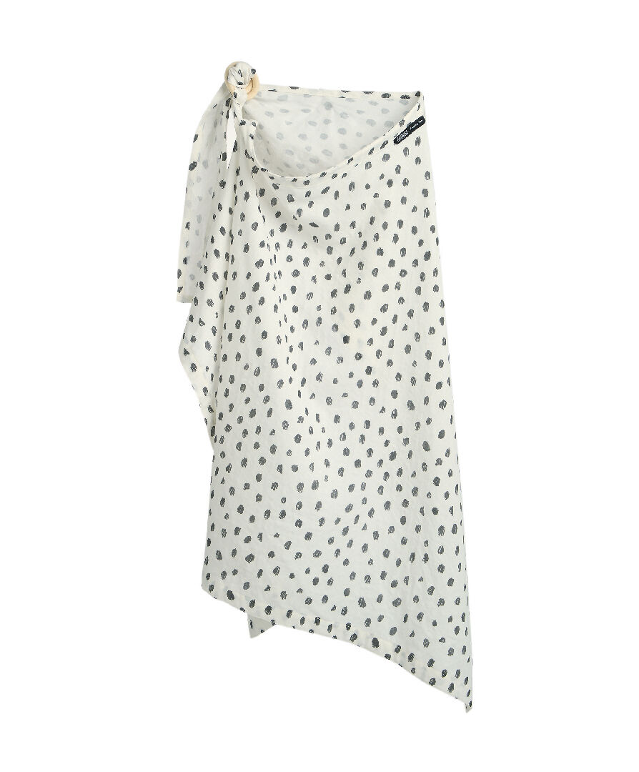 Nursing Cover - Muslin Leaf Print