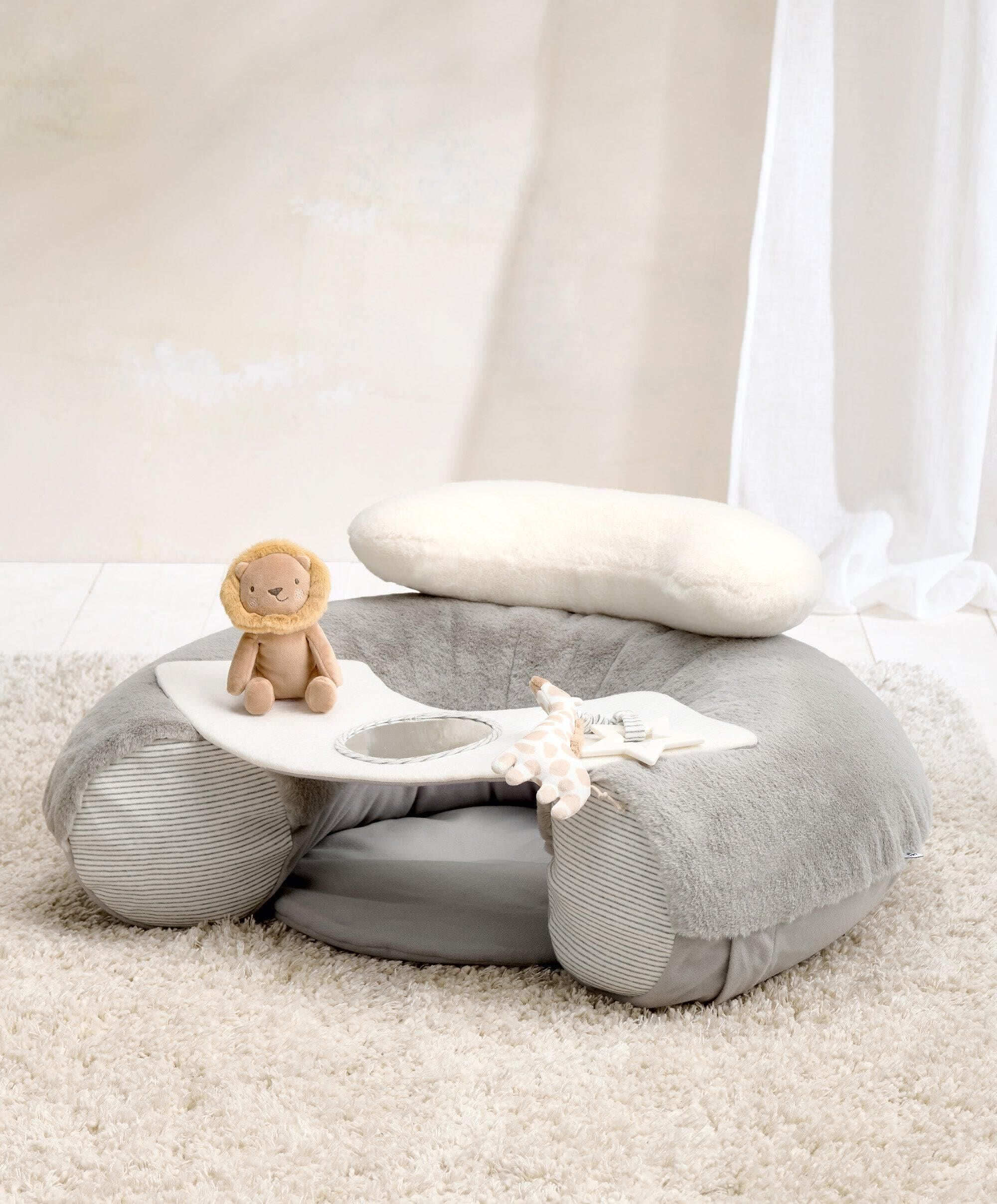 Welcome to the World Sit & Play Elephant Interactive Seat - Grey
