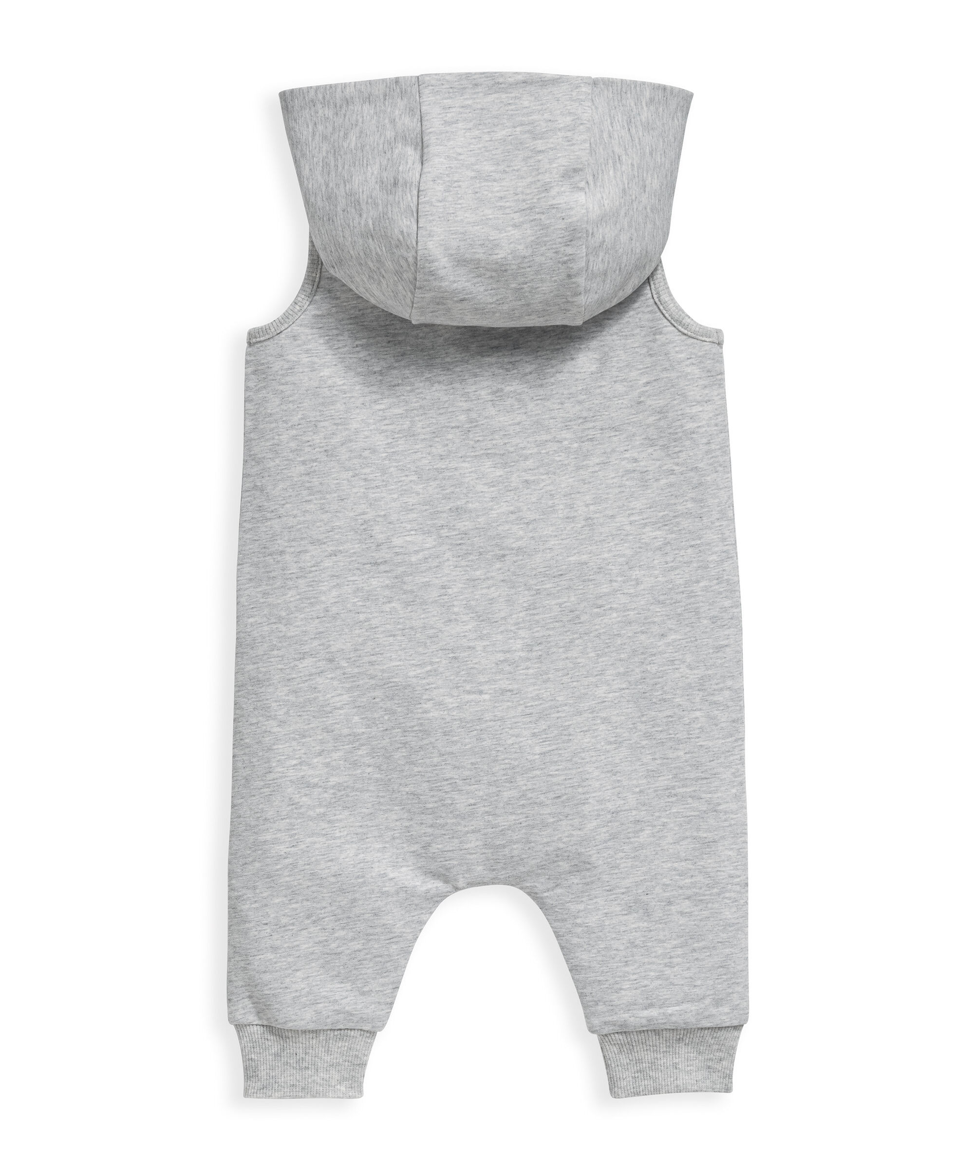 Hooded Sleeve Less Romper image number 2