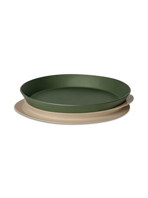 Citron Silicone Plate Suction - Beige