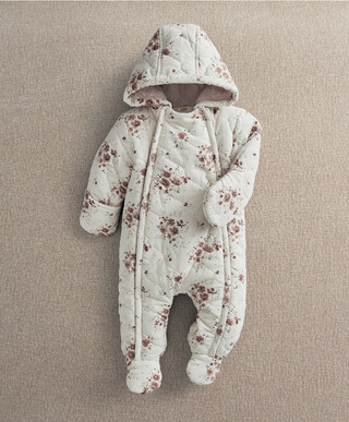 Ditsy Print Pramsuit