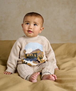 2pc Train Knit Set