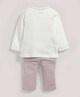 Loved Design Spotty Wrap Top & Legging Set Pink- New Born image number 3