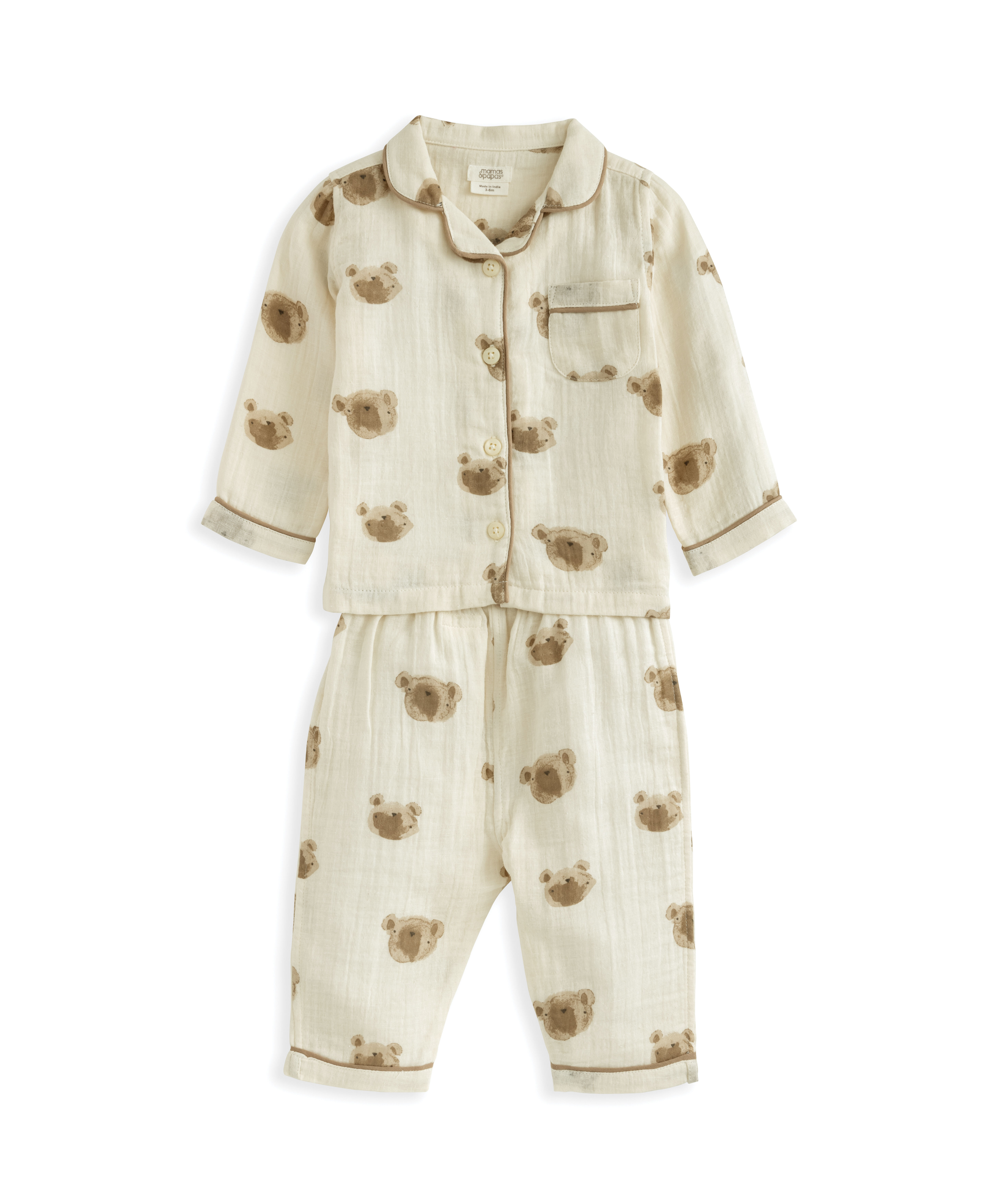 Bear Woven Pyjamas  image number 2