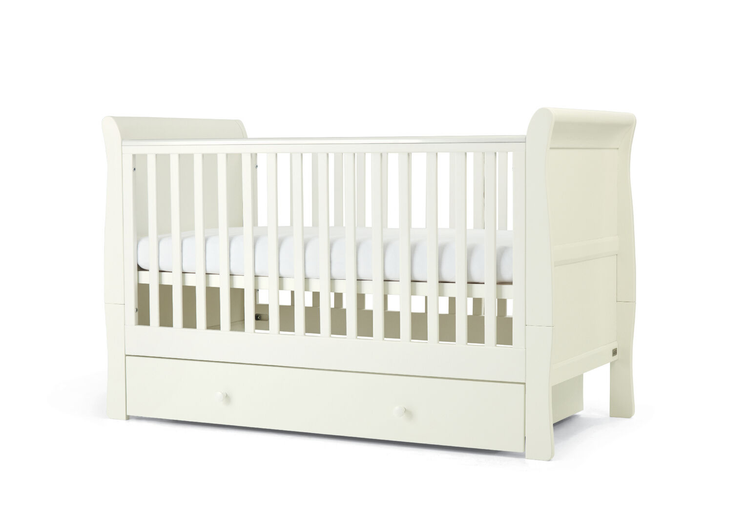 Mia Cot/Toddler Bed - White image number 5