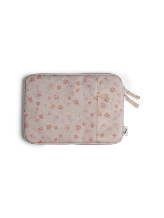 Citron Protective Ipad Sleeve with Zipper Flower image number 2