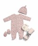 Bundle Of Joy Girls Gift Set with Blanket, Soft Toy and All-in-One - Pink image number 2