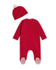My 1st Christmas Red All In One & Hat image number 2