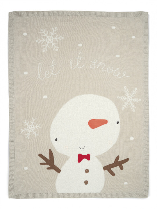 Christmas Blanket - Snowman image number 2
