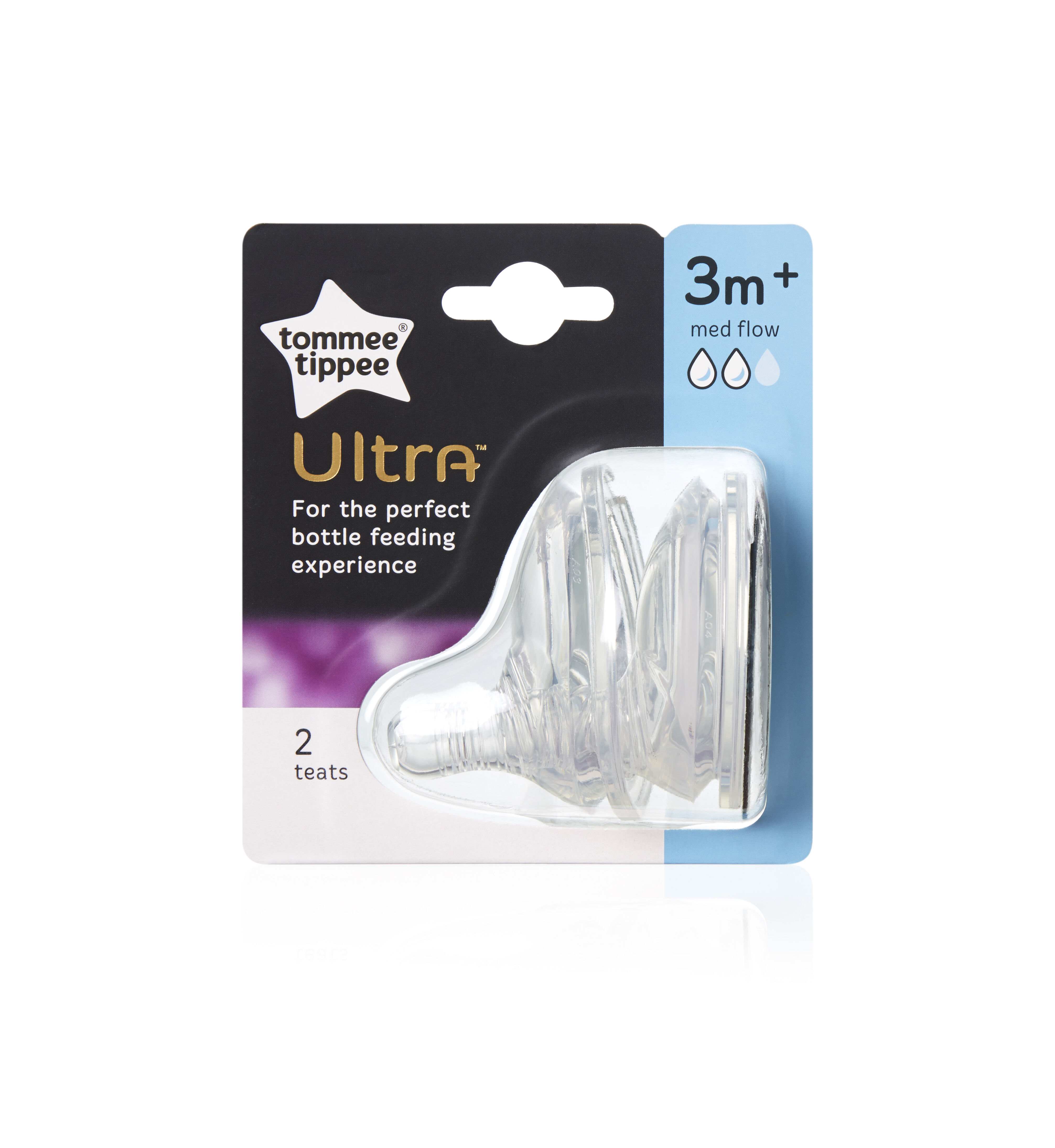 Tommee Tippee Ultra Medium Flow Teats image number 2