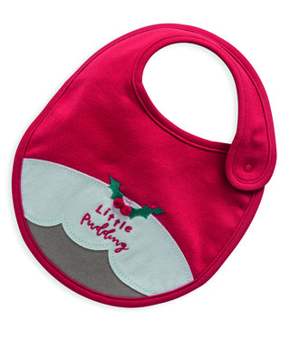 Little Pudding' Christmas Bib