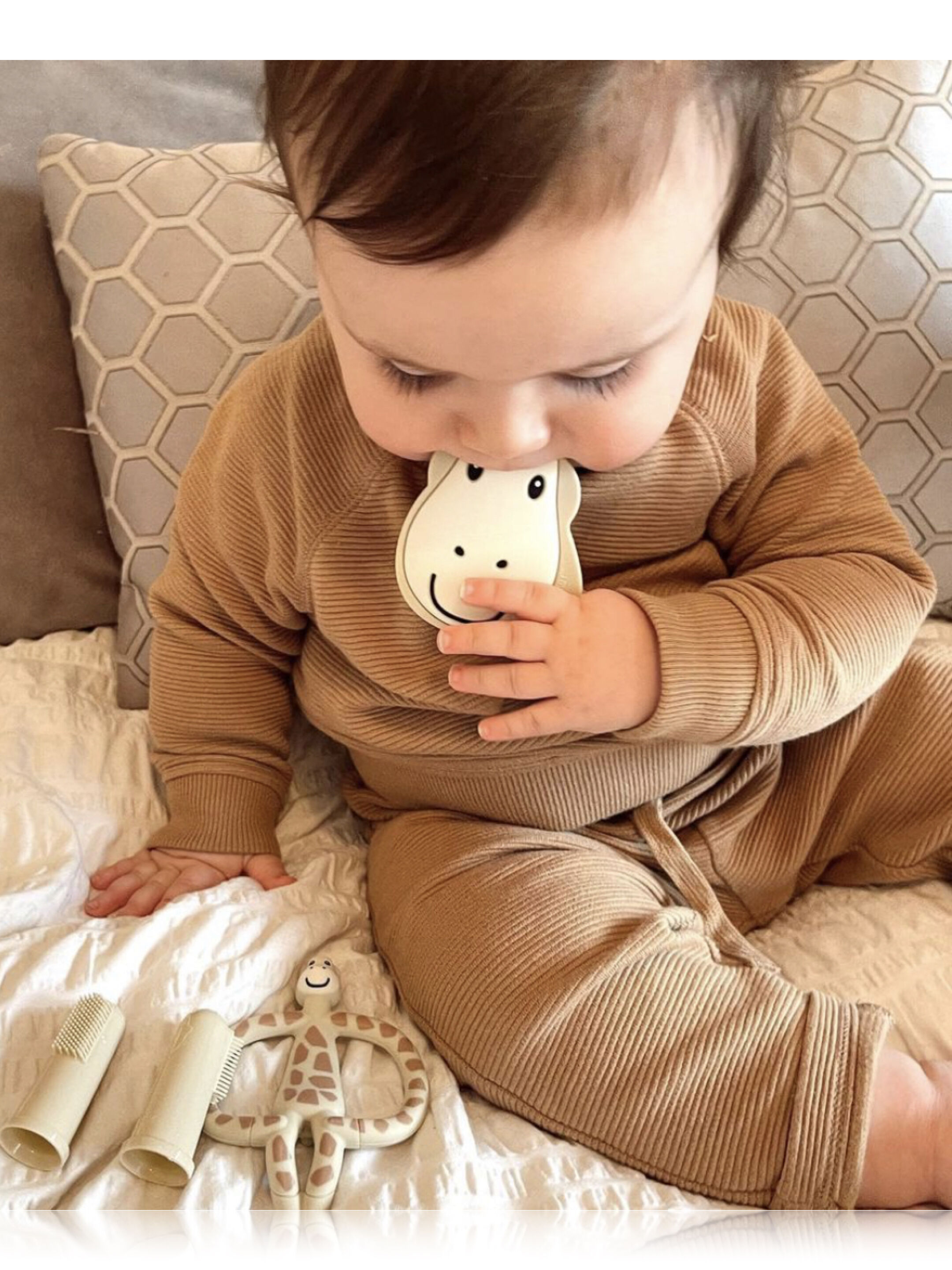 Matchstick Monkey Teething Starter Set - Giraffe image number 3