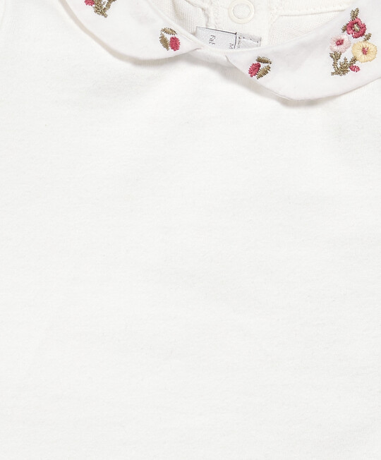 Collar Tee - Off White image number 3