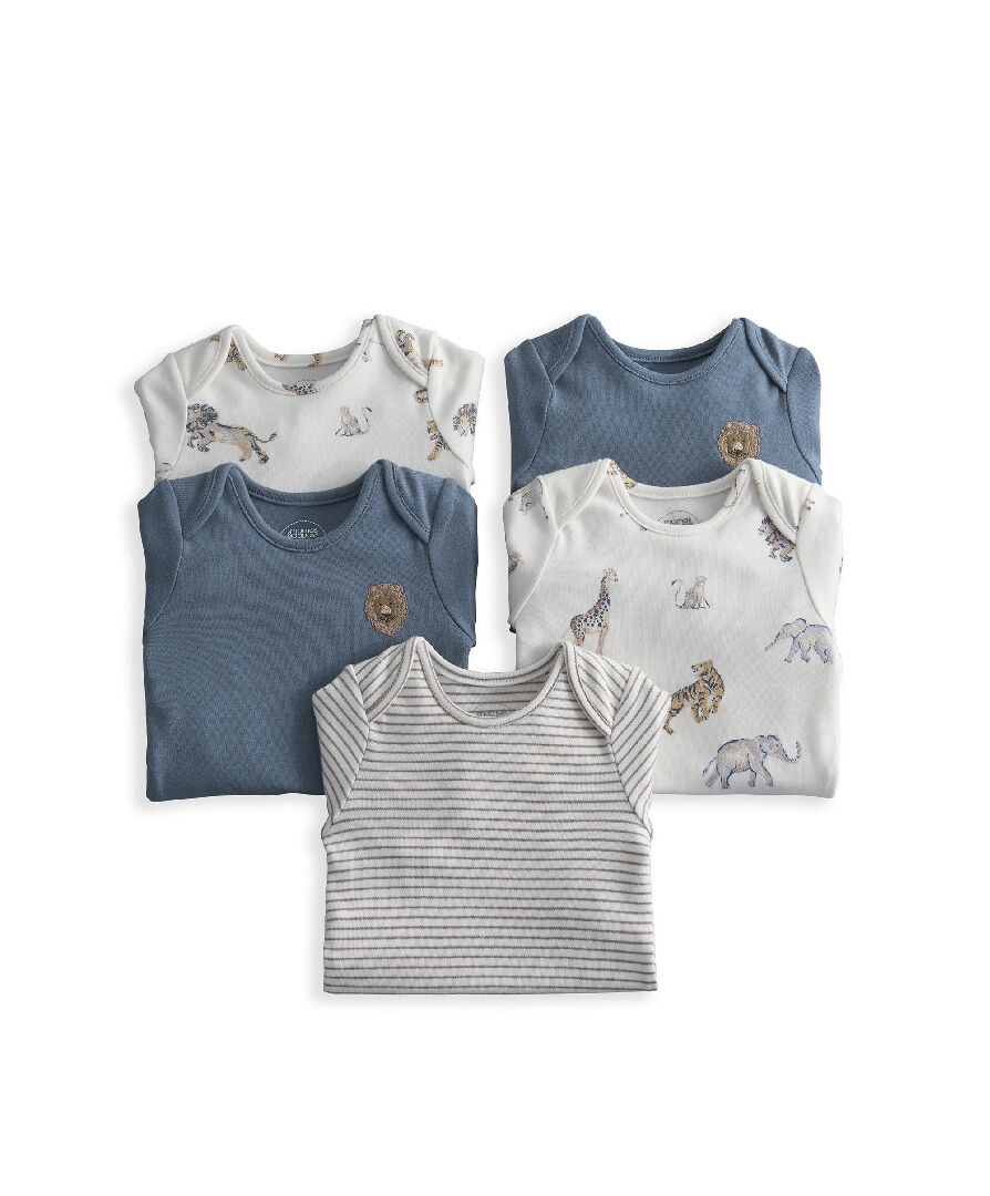 5Pk Safari Adventures L/S B/Suit image number 3