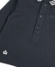 Long Sleeve Knitted Polo Shirt - Blue image number 3