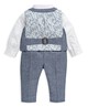 4 Piece Chambray Waistcoat & Trousers Set image number 3