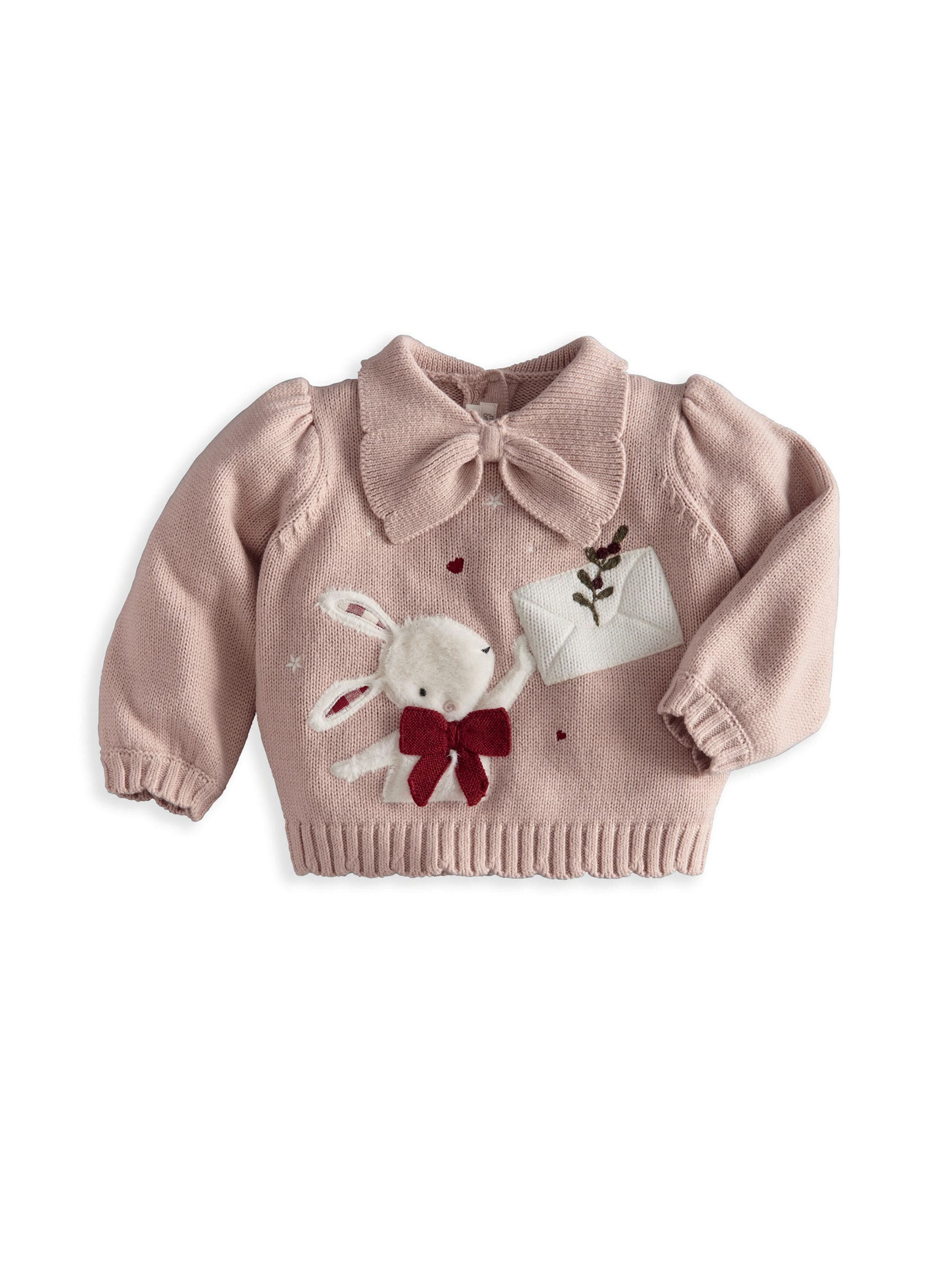 Knitted Bunny Jumper image number 2