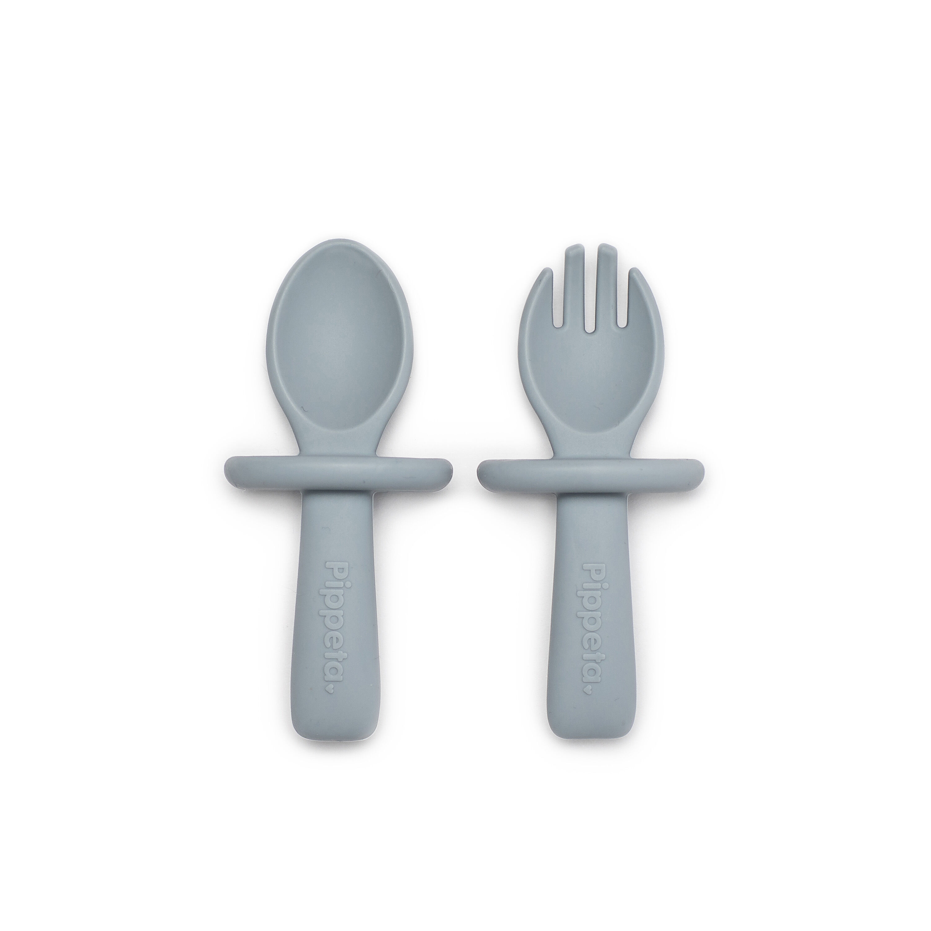 Pippeta My 1st Spoon & Fork - Sea Salt image number 1