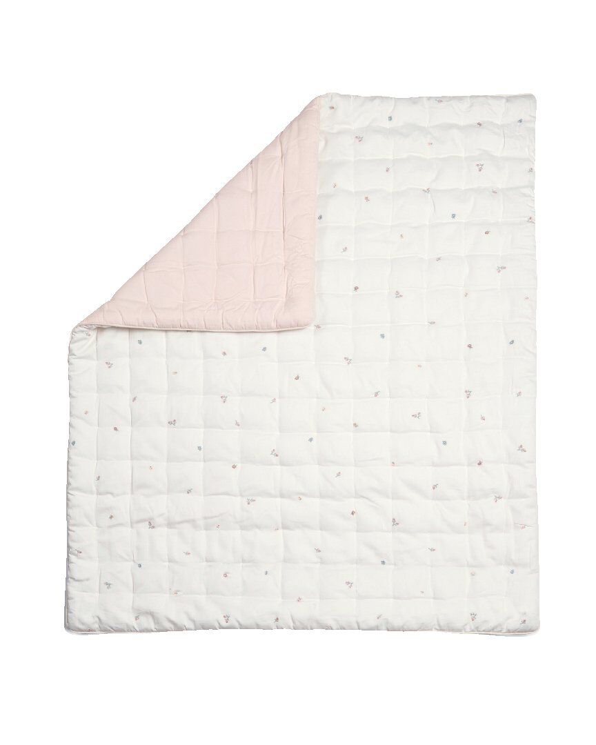 Buy to the World Floral Quilt Pink Bedding, Blankets