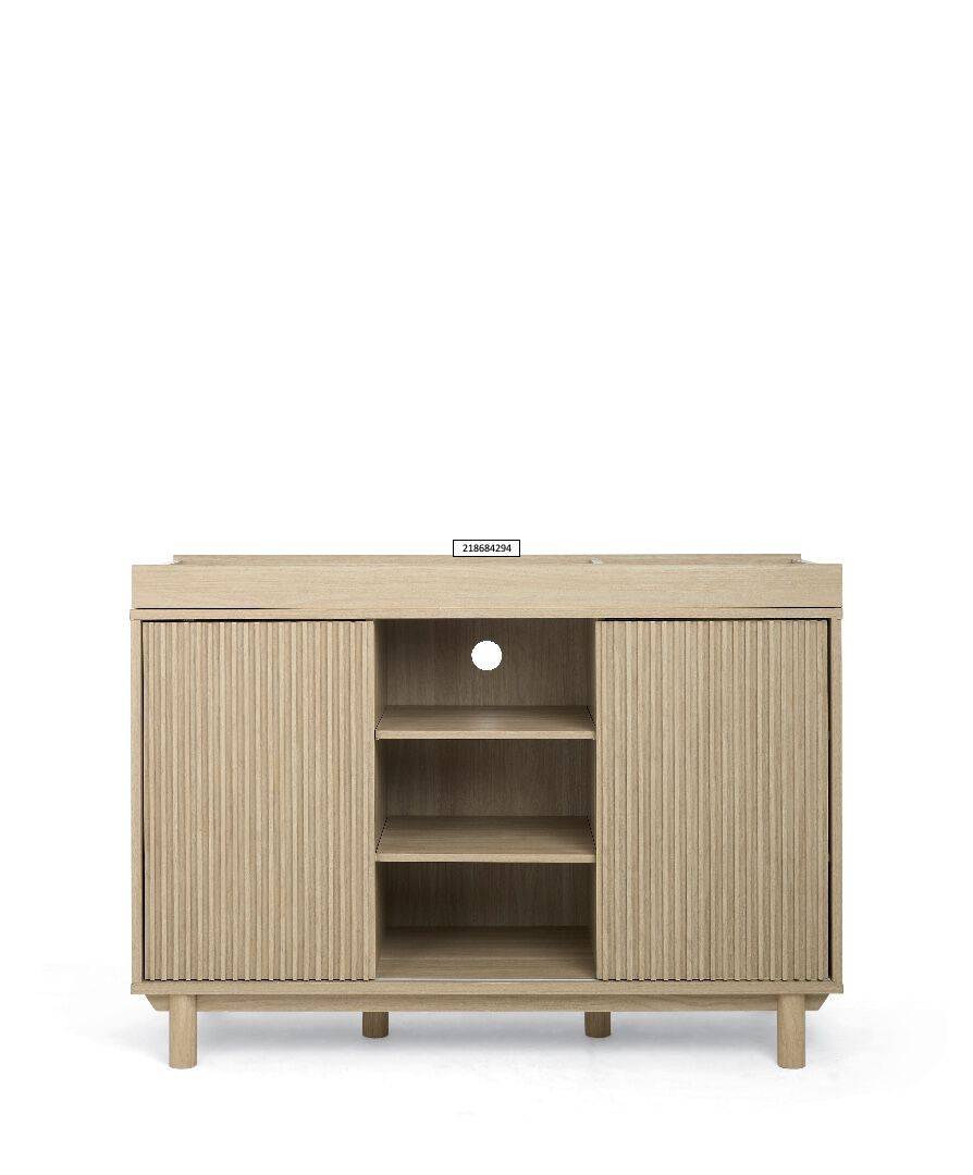 Oska Wide Dresser Changer - Natural/Oak image number 8