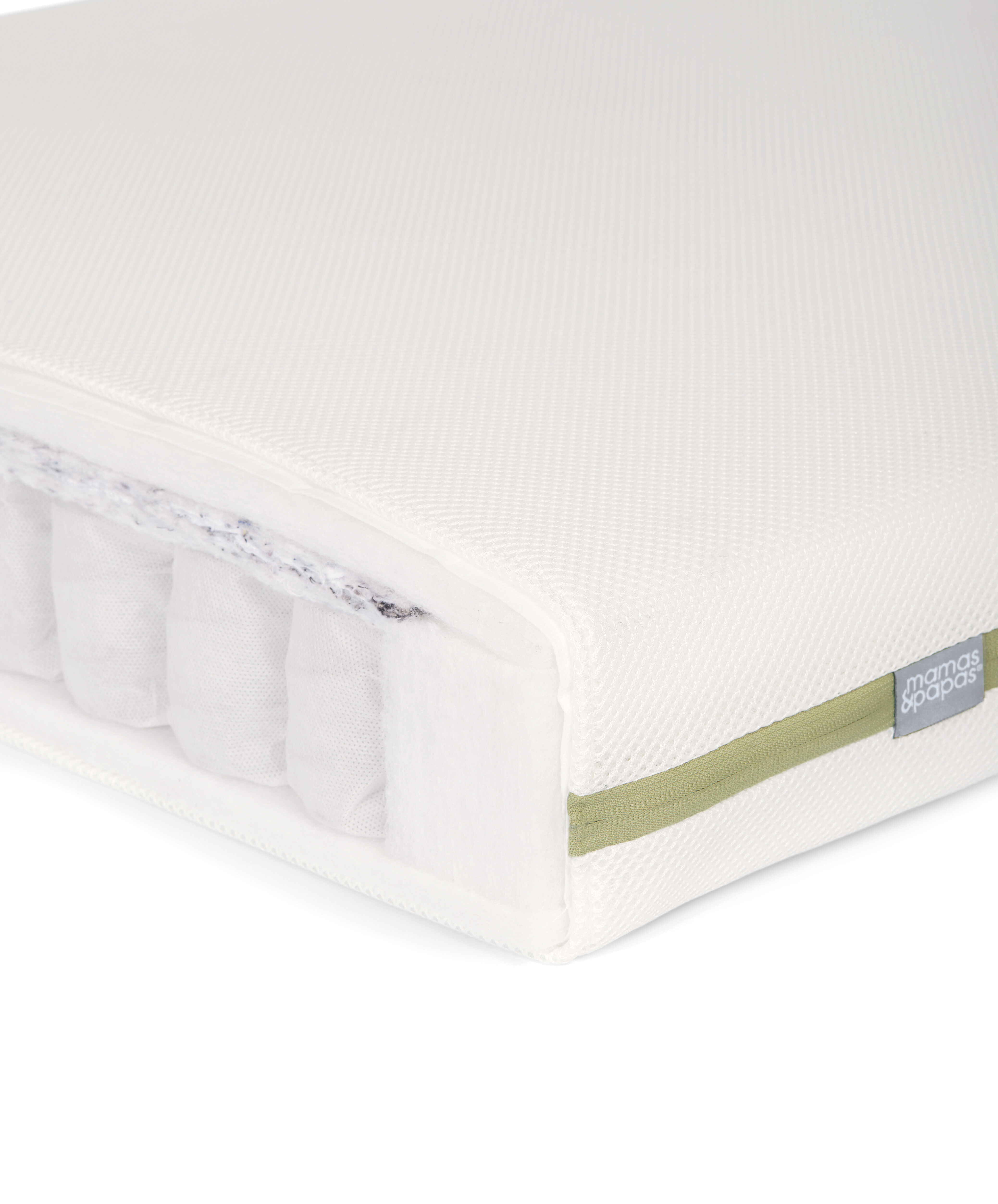 Premium Essential Airflow Fibre Cotbed Mattress image number 1