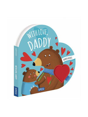 Sassi Shaped Books - With Love Daddy