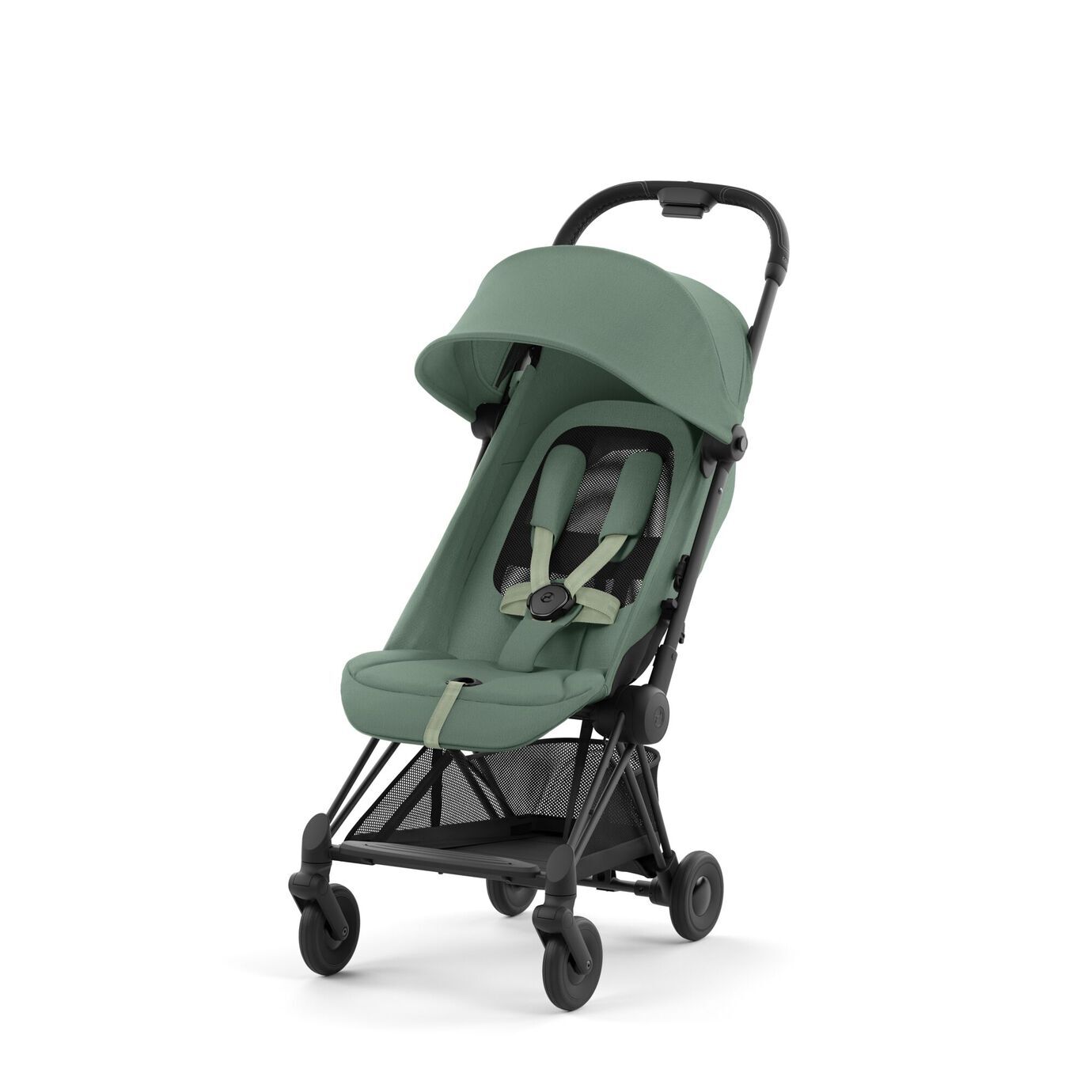 Cybex Coya Cabin Approved Stroller Leaf Green with Matte Black Frame image number 3
