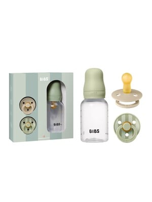 BIBS Gift Set Baby Sprinkle Sage