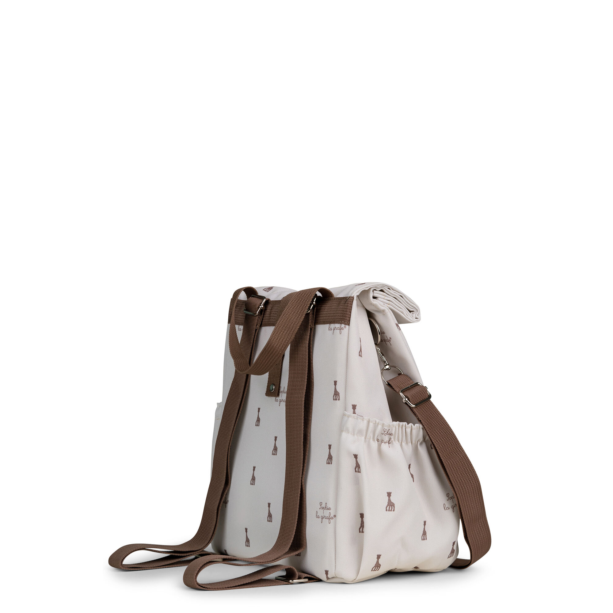 Citron Insulated Rollup Lunchbag Sophie Le Girafe image number 6