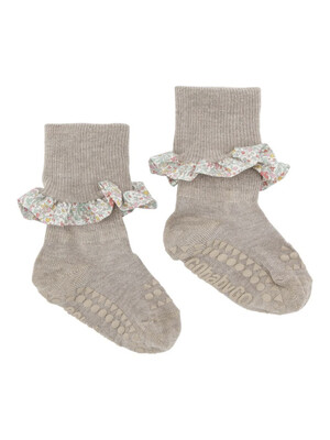 GoBabyGo Non-slip socks - Bamboo / Liberty