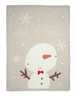 Christmas Blanket - Snowman