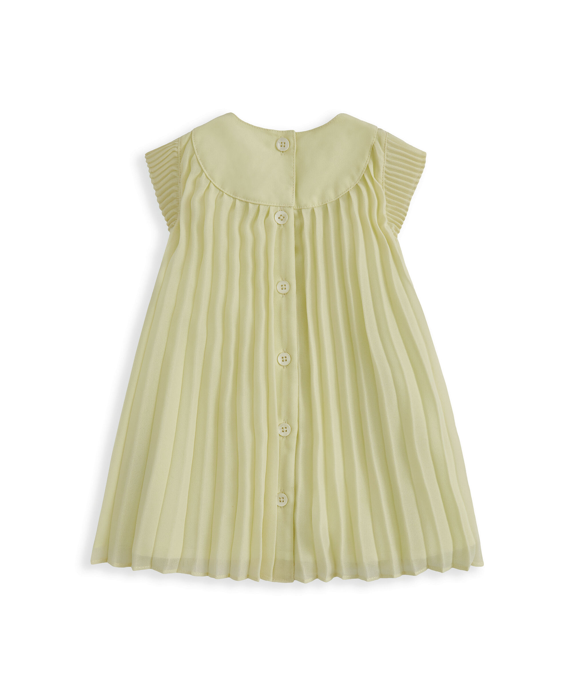 Lemon Pleat Dress image number 3