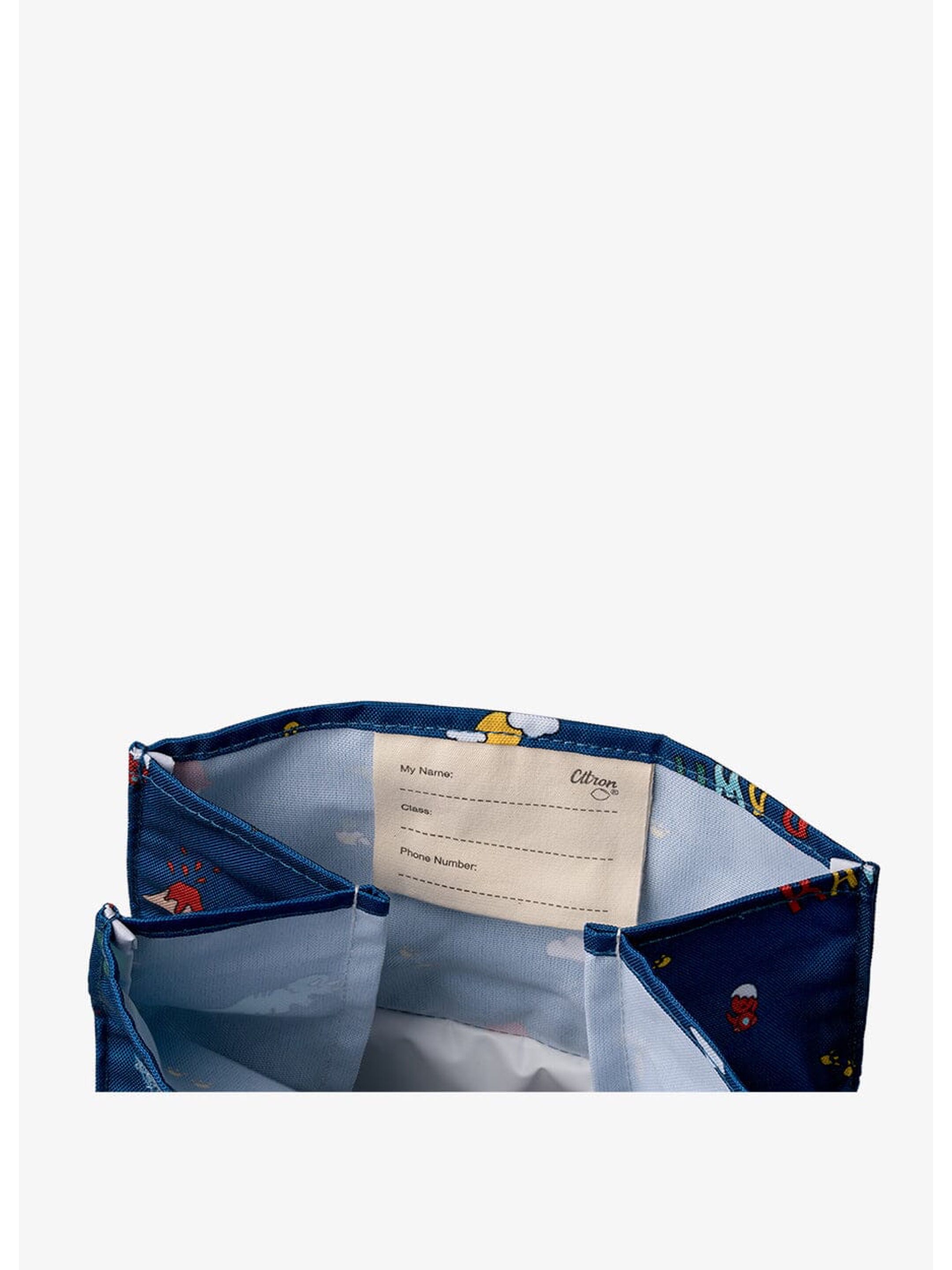 Citron Insulated Rollup Lunch Bag - Dino image number 4
