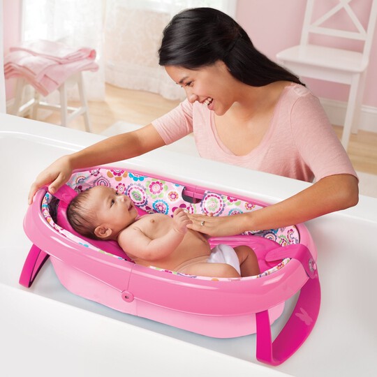 Summer Infant EasyStore Comfort Tub - Girl image number 2