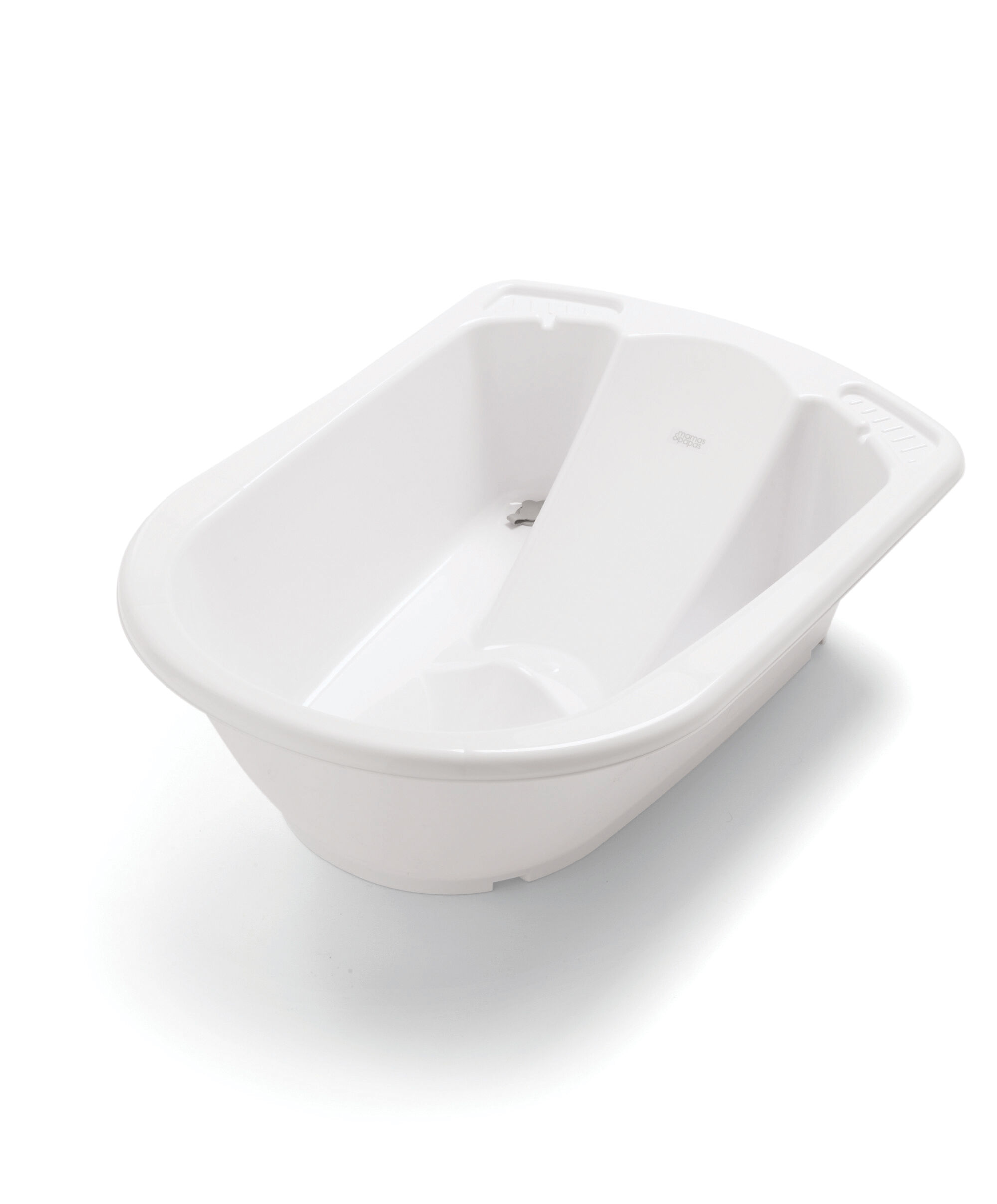 Two Stage Bath &ndash; White/Grey