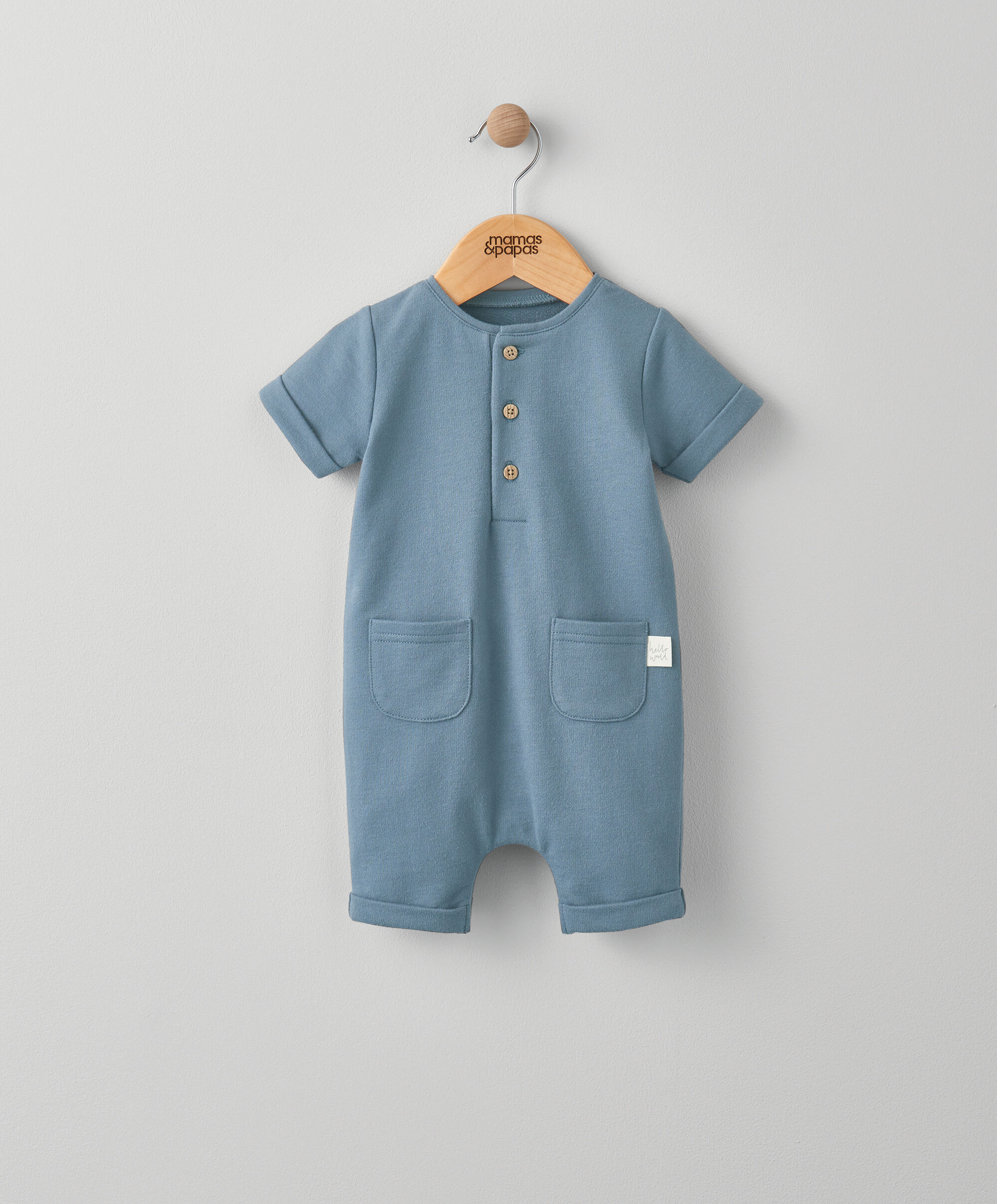 Jersey Sweat Shortie Romper image number 1