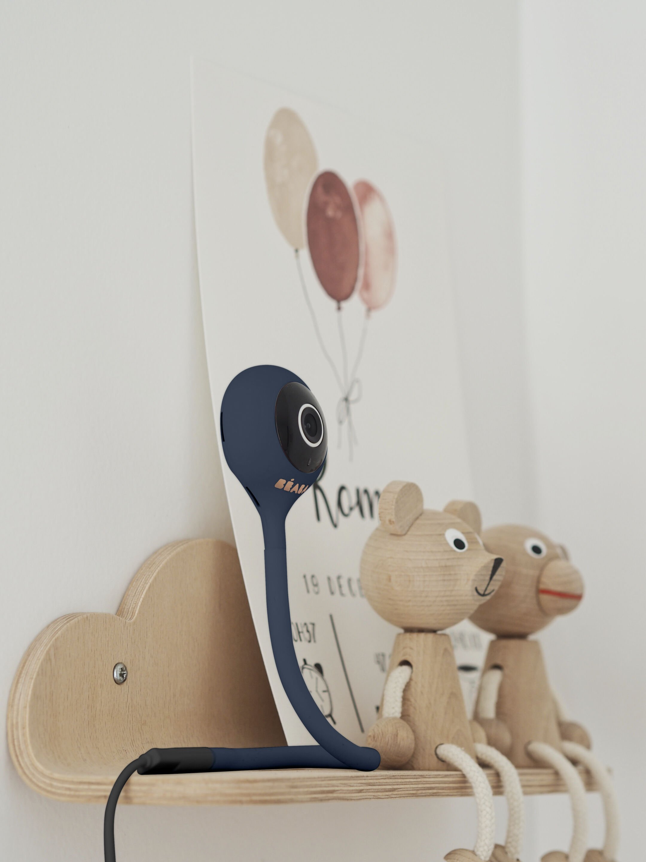 Beaba Video Baby Monitor Zen Connect Night Blue image number 8