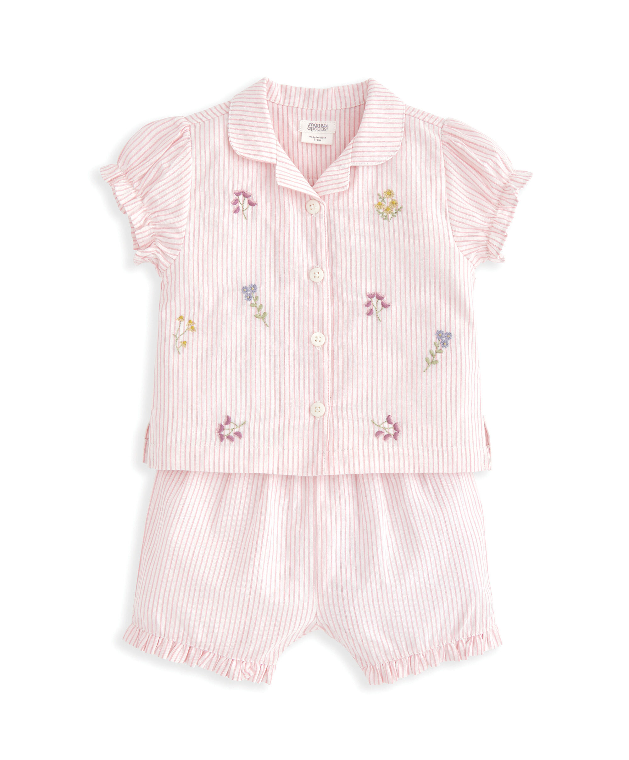 Embroidered Woven PJs image number 2