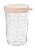 Beaba Conservation Jar Glass 400ml Pink image number 2