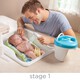 Summer Infant Newborn-To-Toddler Bath Center & Shower-Blue image number 3