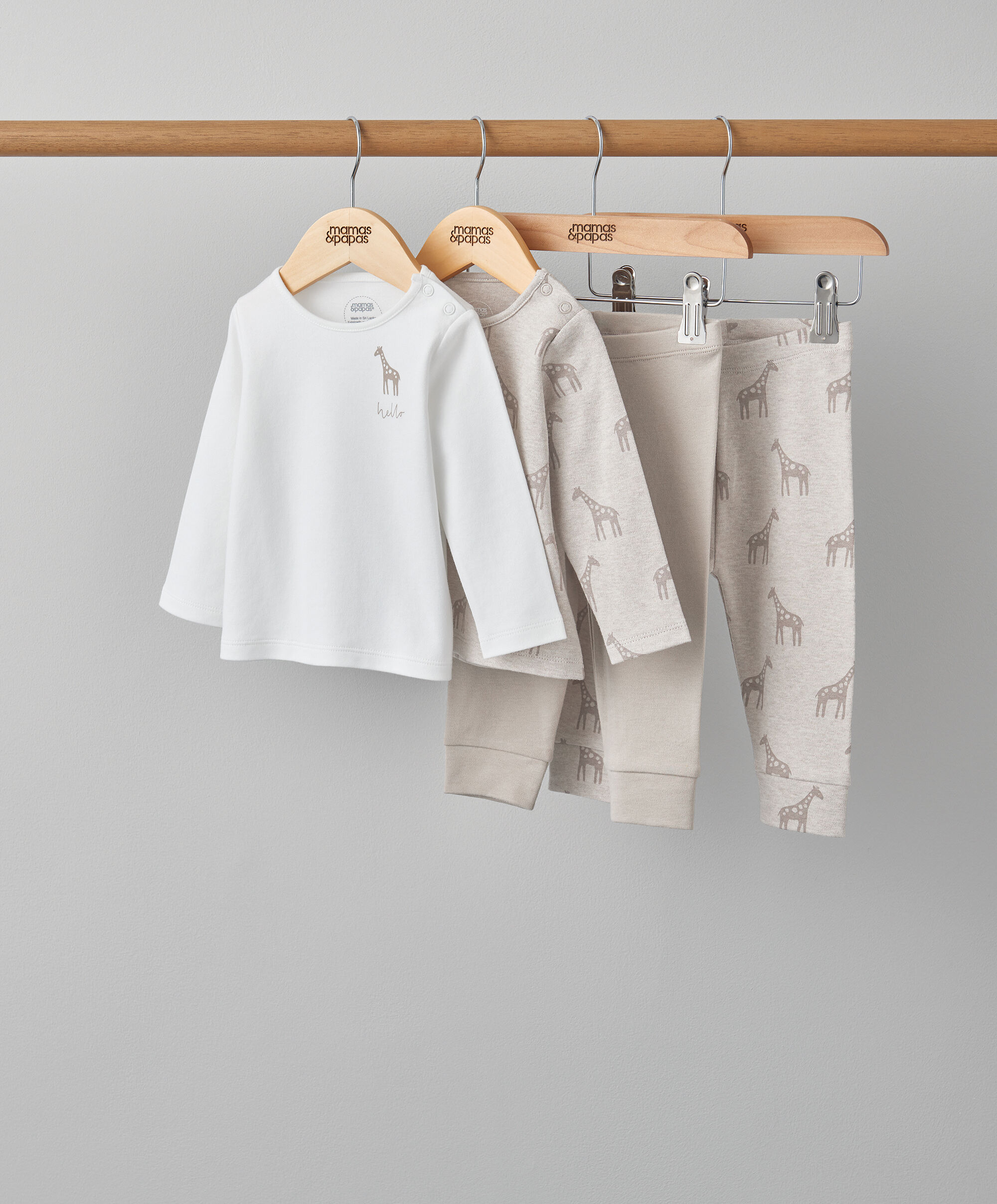 2 Pack Long Sleeve Safari Pyjamas's image number 1