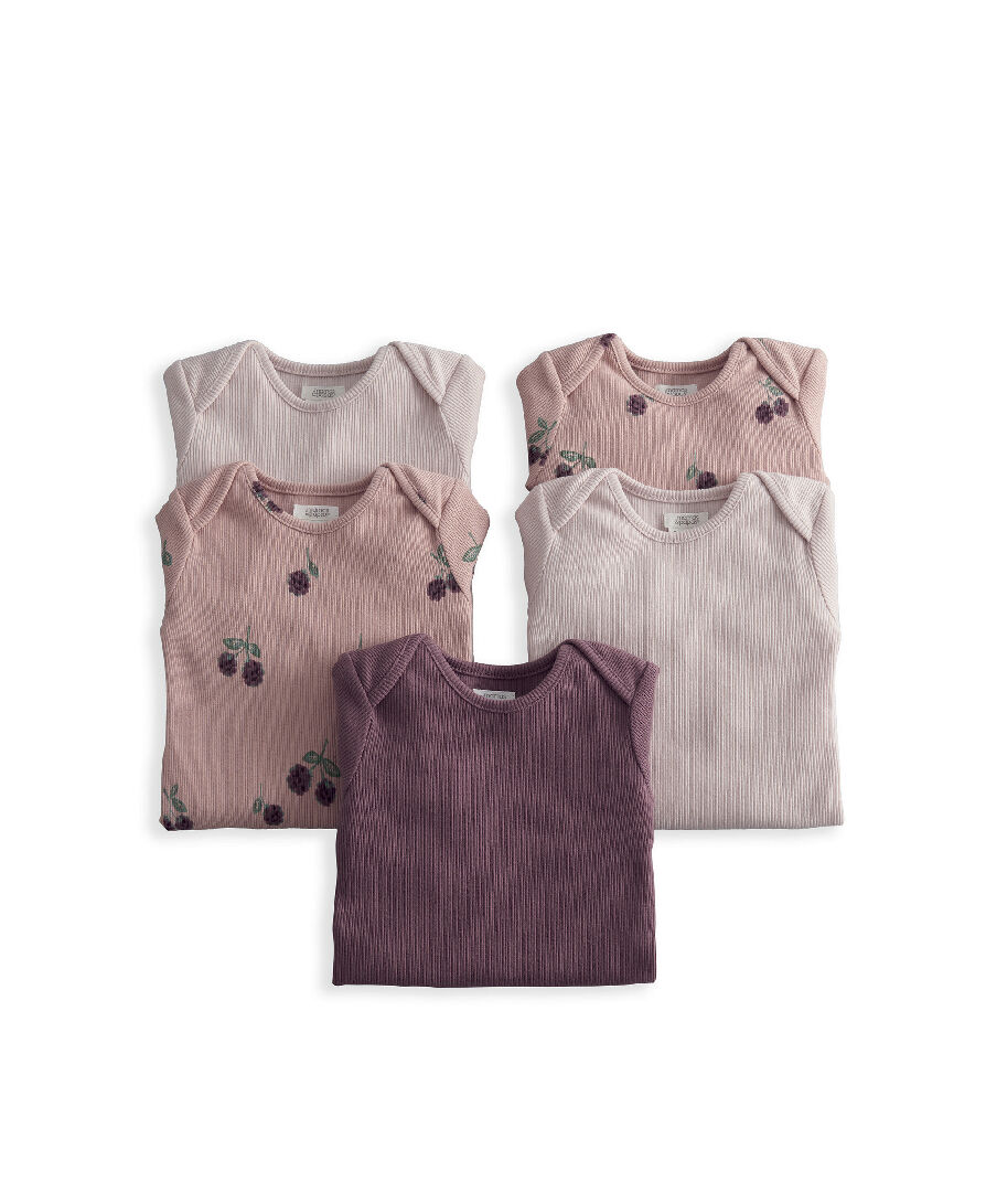 5pk Bramble L/S Bodysuits image number 3