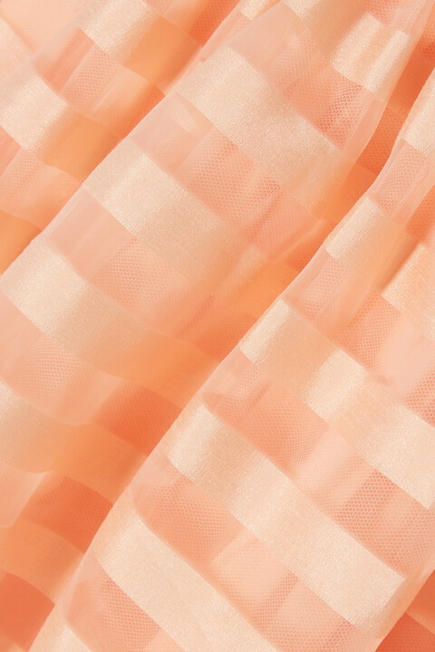 Striped Organza Bow Dress image number 3