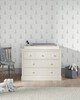 Oxford Wooden 6 Drawer Dresser & Baby Changing Unit - White image number 4