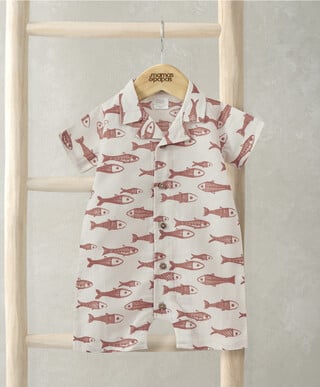 Sardine Linen Romper